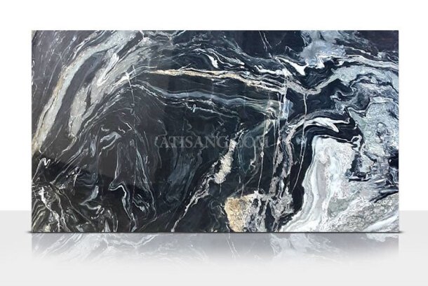 Black view marble